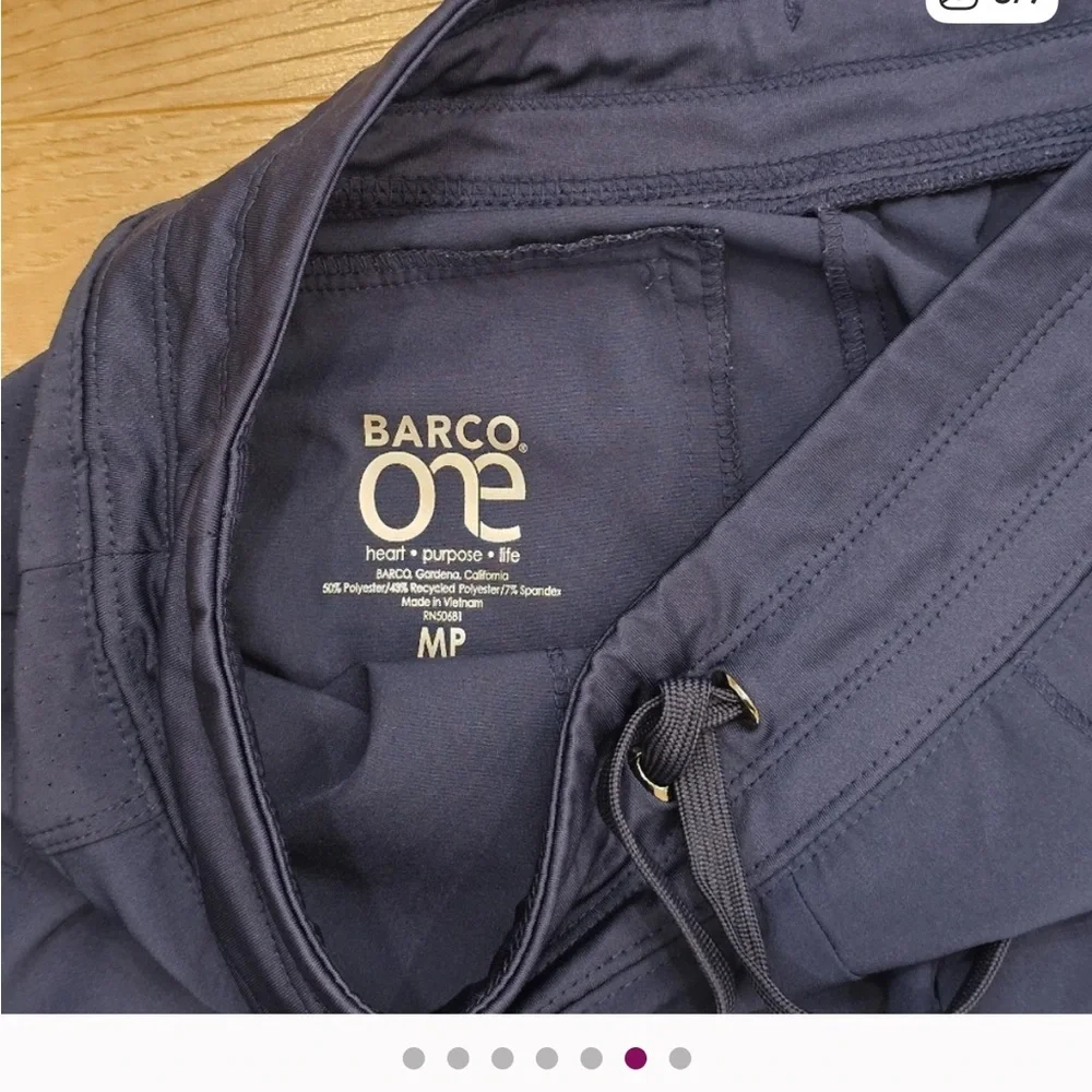 Women's Barco One Scrubs Medical Nurse Pants Bundle Lot, Size MP Medium Petite - Picture 6 of 7